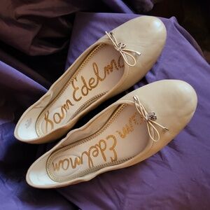 Sam Edelman tan Felicia flats, 13/43